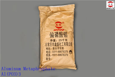 Odorless White Powder Aluminum Metaphosphate For Special Optical Glass