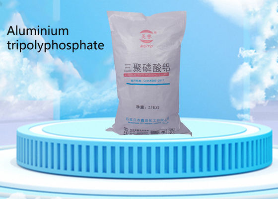 White powder aluminum tripolyphosphate for practical rust protection in coating materials