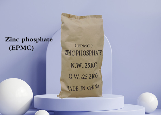 White Non Toxic Zinc Phosphate Pollution Free Antirust Pigment water-based paint